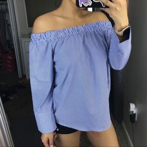 Off shoulder shirt